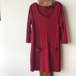 Forever 21+ Red Sheath Dress- Size 1X